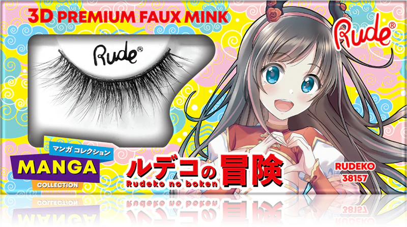 Rude Cosmetics Manga Collection 3D Premium Faux Mink Kunstwimpers