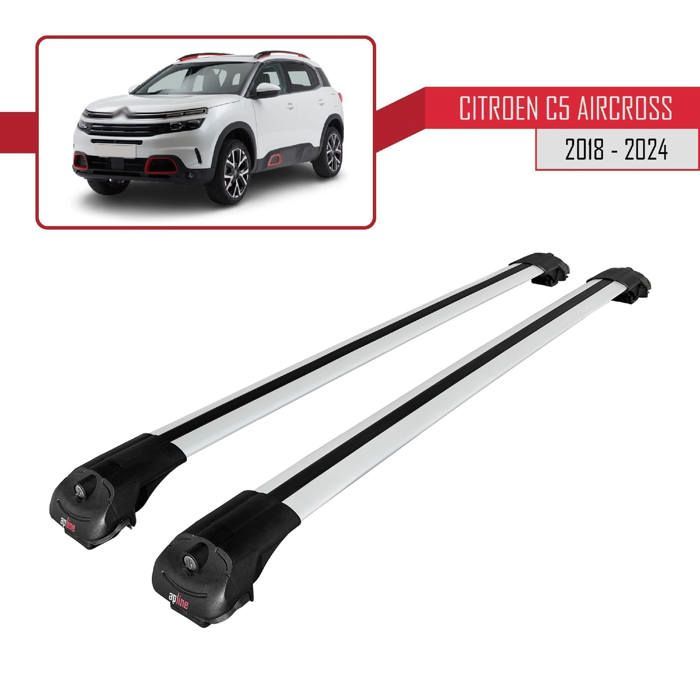 Barras de techo ACE-1 para Citroën C5 Aircross 2018-2024, portaequipajes / Gris
