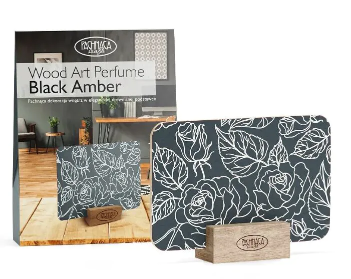 Pachnąca Szafa Dekoracja i odświerzacz powietrza, Black Amber