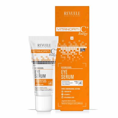 Revuele Vitanorm C Energy acu serums jutīgai ādai ar hialuronskābi 25 ml
