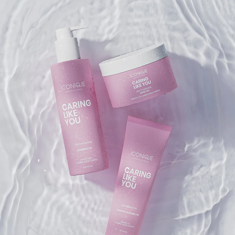 ICONIQUE Professional CARING LIKE YOU Tiefenpflege-Set für trockenes und geschädigtes Haar
