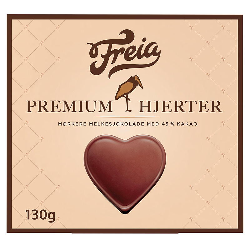 Freia Premium hjerter 130 g