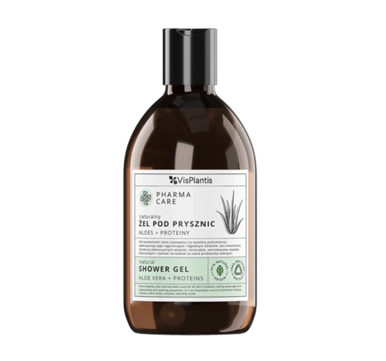 Vis Plantis Pharma Care żel pod prysznic Aloes   Proteiny 500ml
