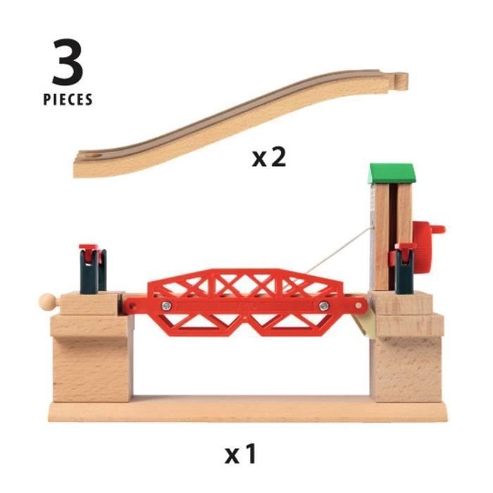 Puente balancín BRIO World - Ravensburger - Unisex, a partir de 3 años - 33757