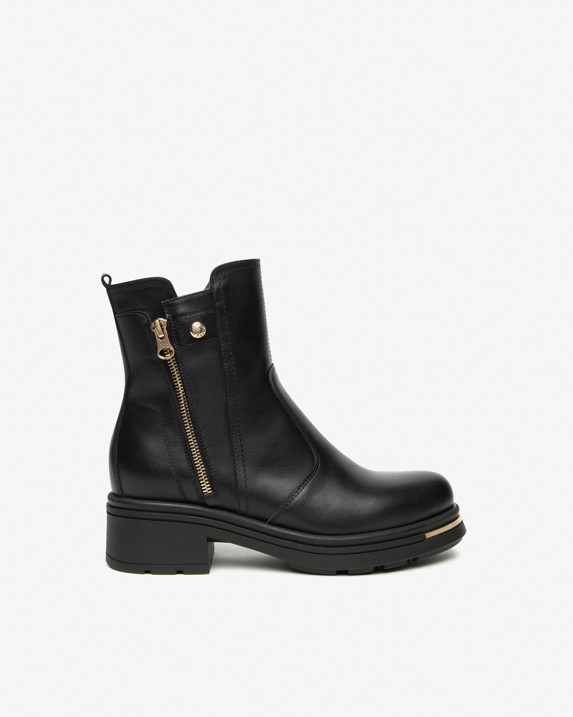  Damen-Ankle-Boots aus Leder