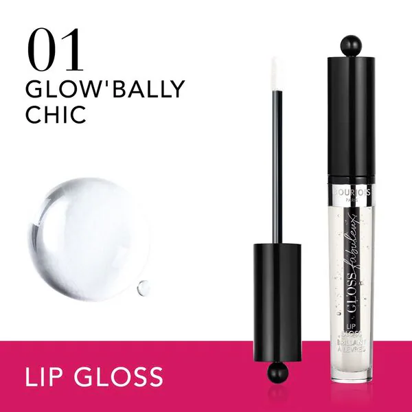 Bourjois Rouge Fabuleux Gloss 01 Glow'Bally Chic