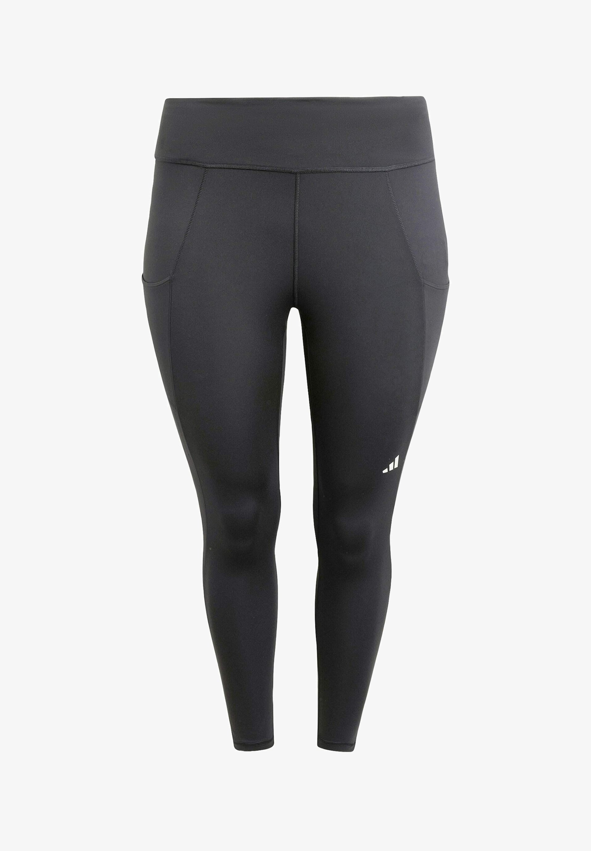 adidas Performance OWN THE RUN 7/8 GRANDE TAILLE - Leggings - Noir
