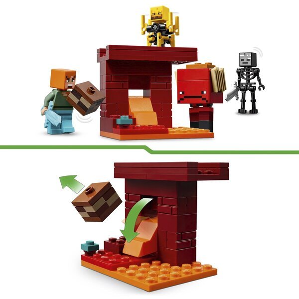 LEGO Minecraft 21266 Bitka lave u Netheru