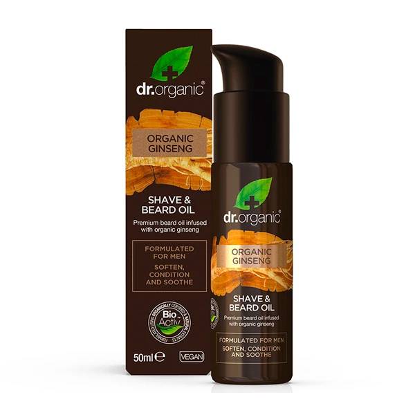 Organinis ženšenio barzdos ir skutimosi aliejus | 50 ml