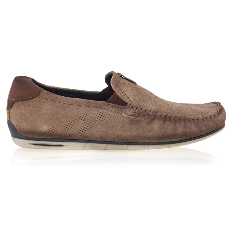 Bruine loafers/bootschoenen voor heren
