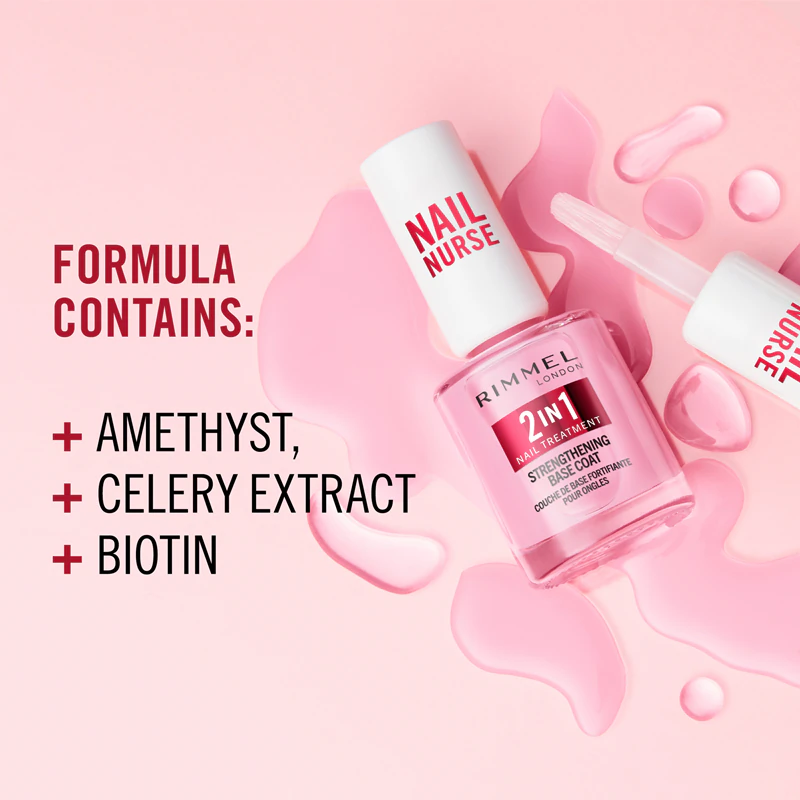 Rimmel Nail Nurse 7-v-1 podkladová a vrchní lak 7 v 1