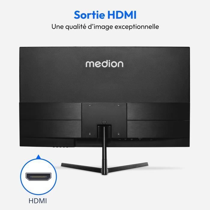 Schermo per PC - MEDION - AKOYA P52218 MD 20150 - 54,6 cm (22'') Full HD - HDR10 - HDMI - Senza cornice