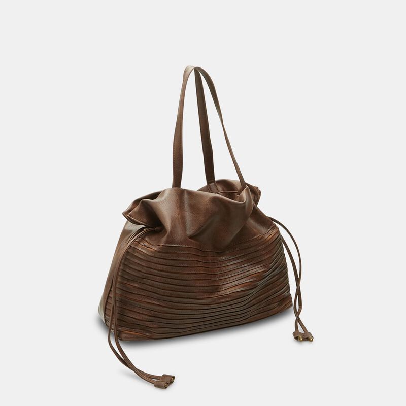 Shopper da donna con decoro a righe