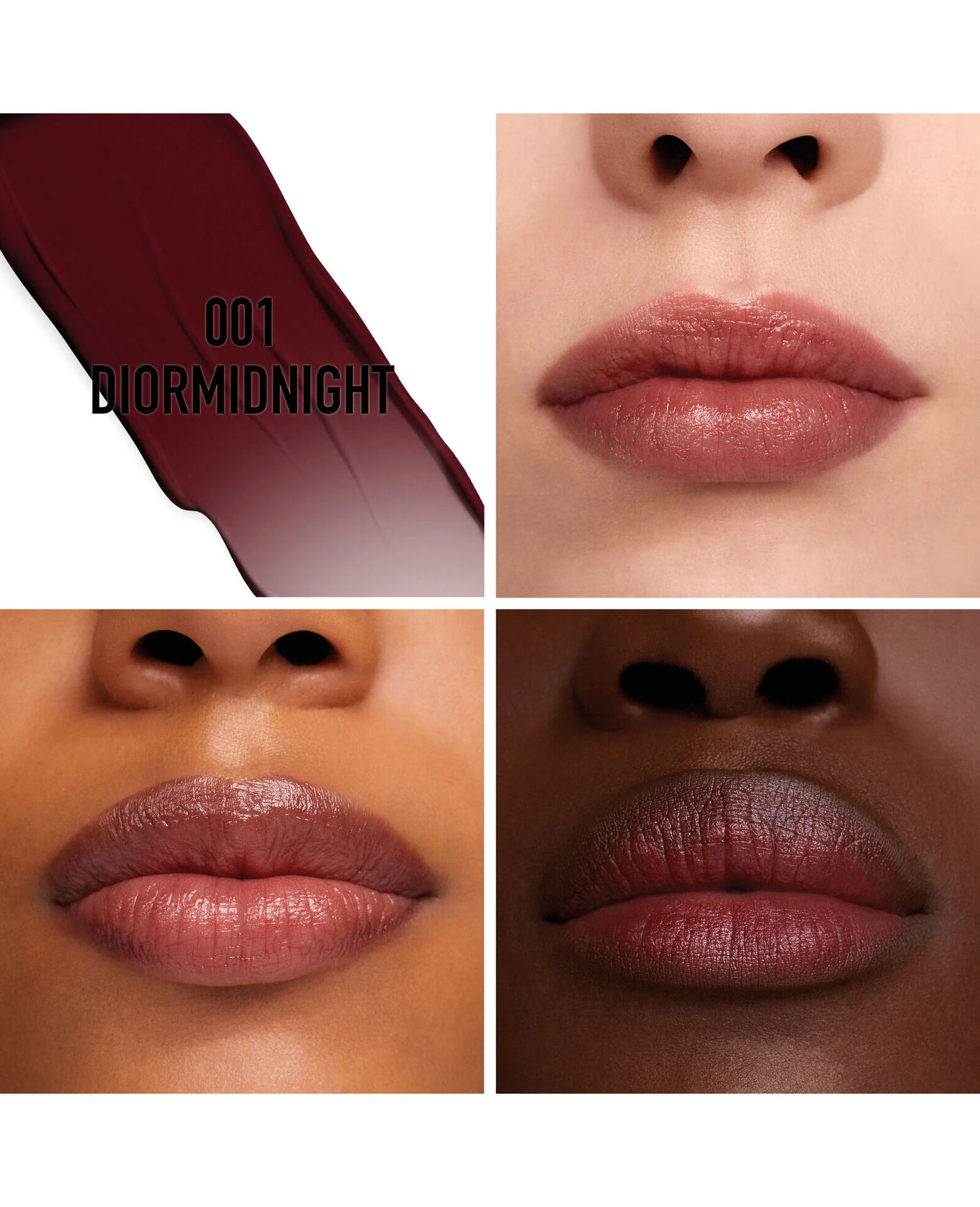 Balsam de buze colorat Rouge Dior 001 Diormidnight - DIOR