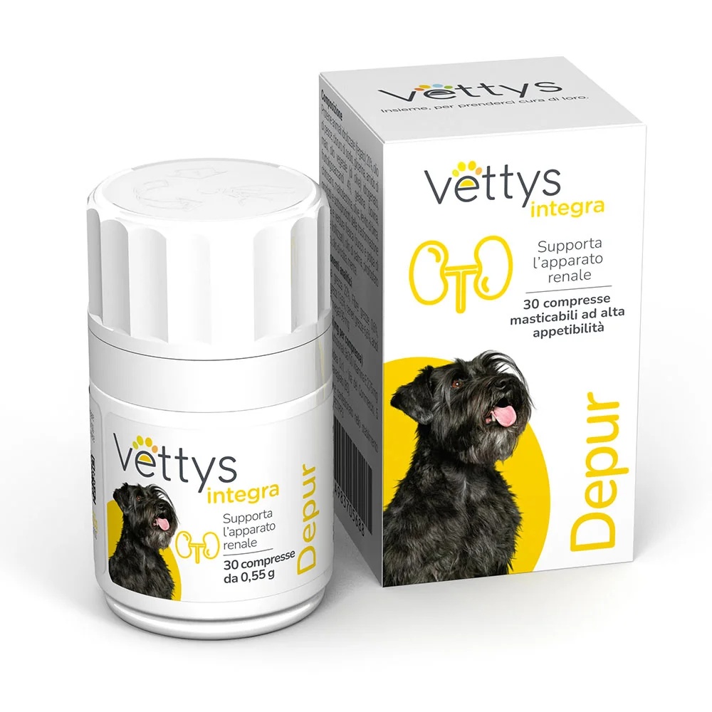 VETTYS Vettys Integra Depur Cane 30 comprimidos depurativos para cães