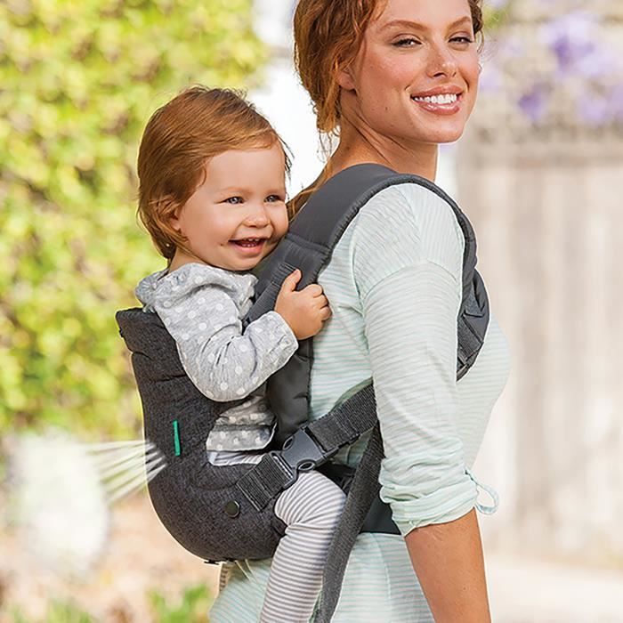 SURENHAP Zaino porta bebè, marsupio convertibile 4 in 1 con asciugamano anti-saliva, ergonomico, impermeabile, seduta per la cura del bambino