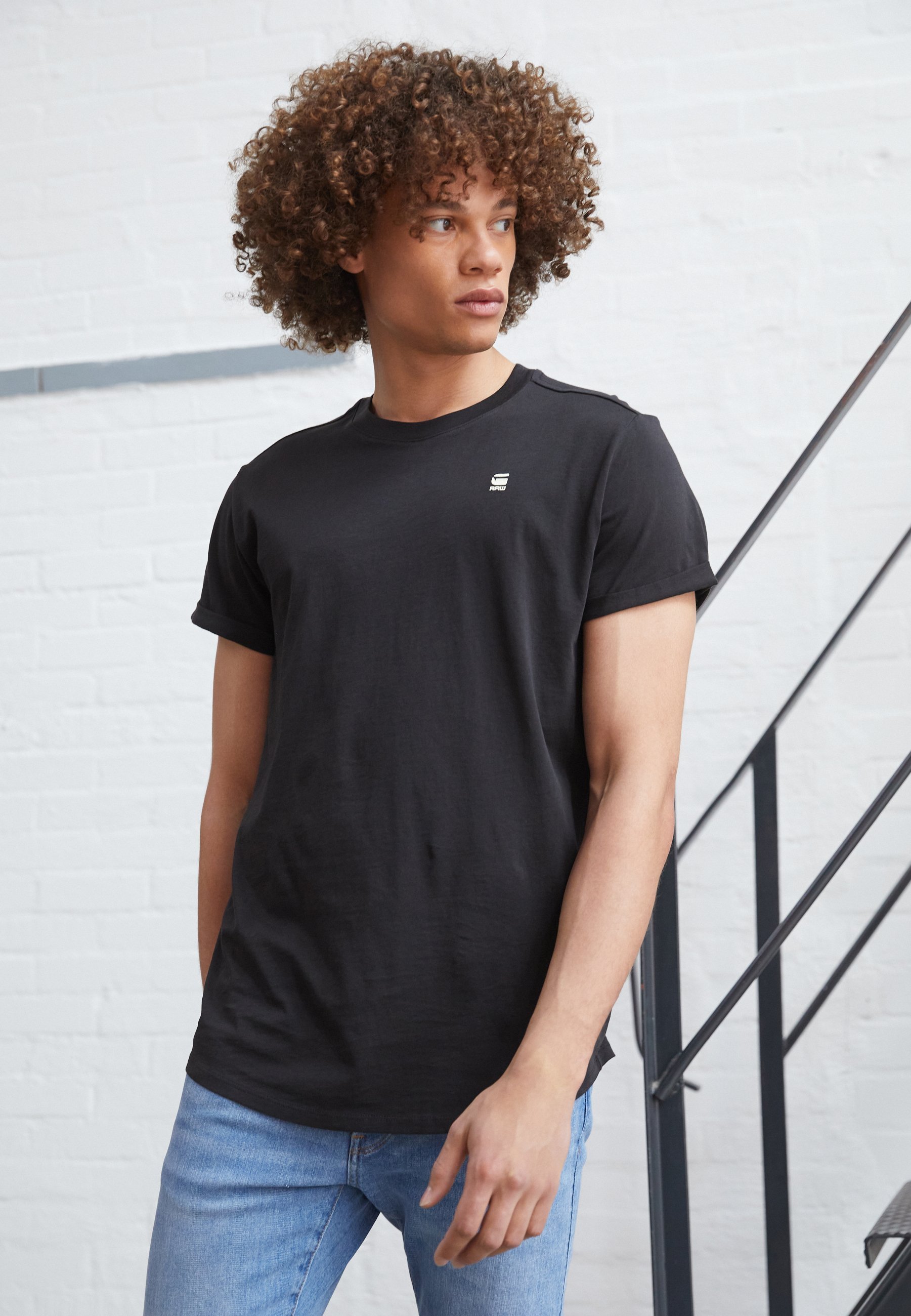 G-STAR LASH 2er-Pack – Basic-T-Shirt – schwarz/weiß