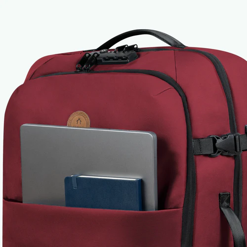 Cabaia Valise souple 2 roues medium Sibiu bordeaux