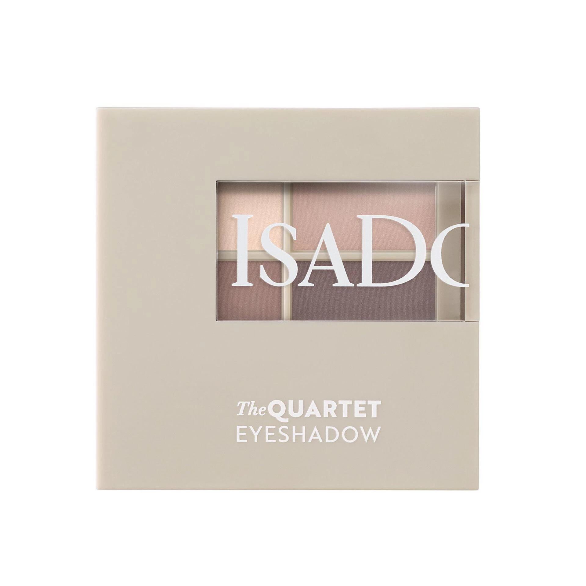 Kvartet sjenila za oči 01 Muddy Nudes - Isadora