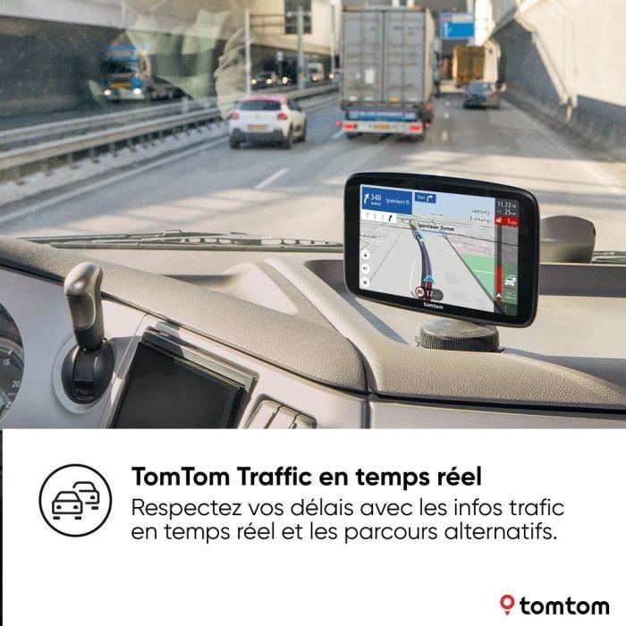 TomTom - GO Expert 7 Plus Premium Pack - GPS para camiones, autobuses y coches - Planificación de rutas - TomTom Traffic - Mapa mundial