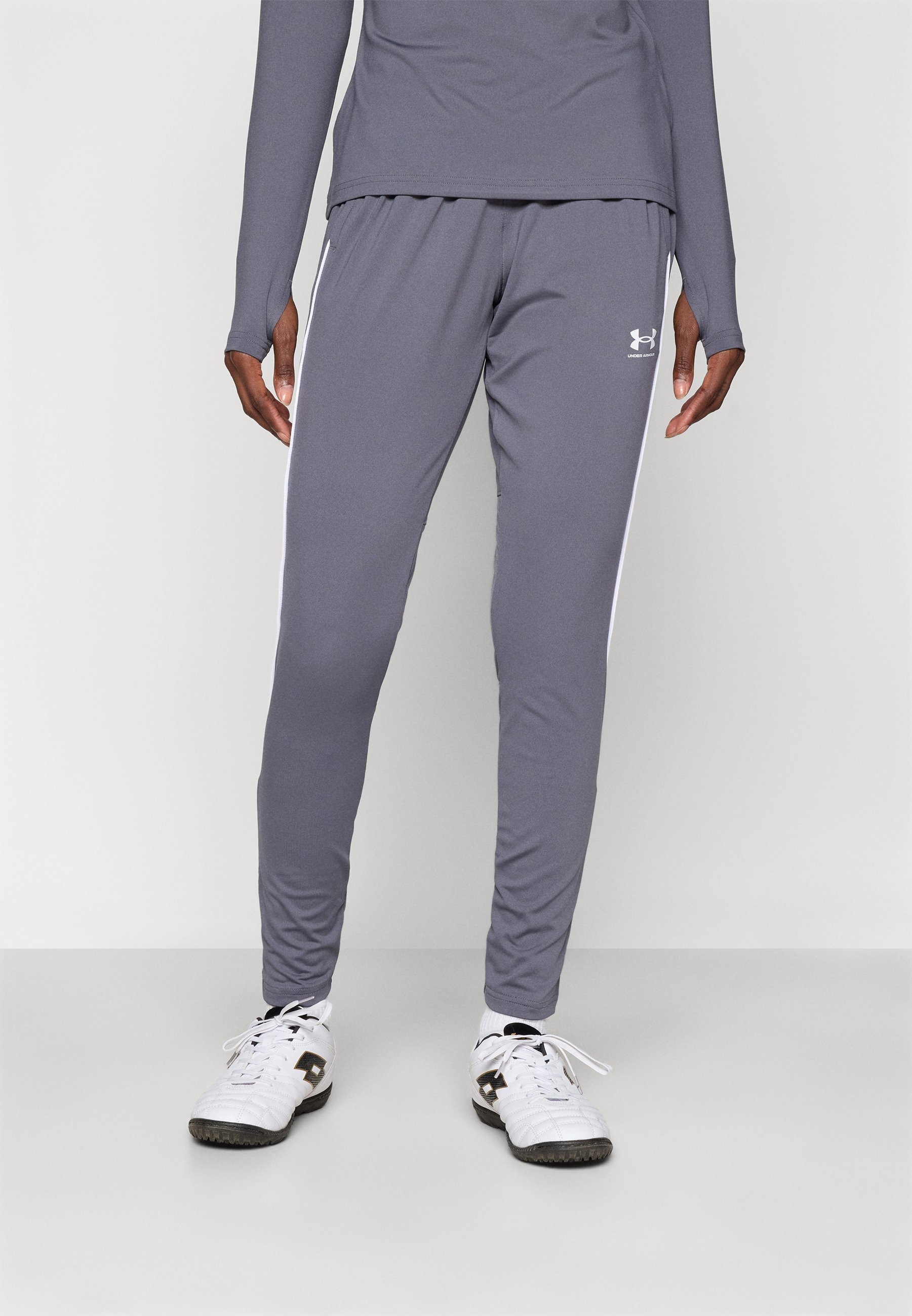 Under Armour CHALLENGER TRAINING - Trainingsbroek - Castlerock/wit