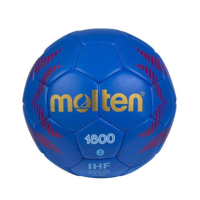Bola de handebol FFHB HA1800 T1 Molten, tamanho 1