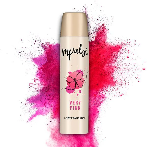 Tělový deodorant ve spreji Impulse Very Pink 75ml