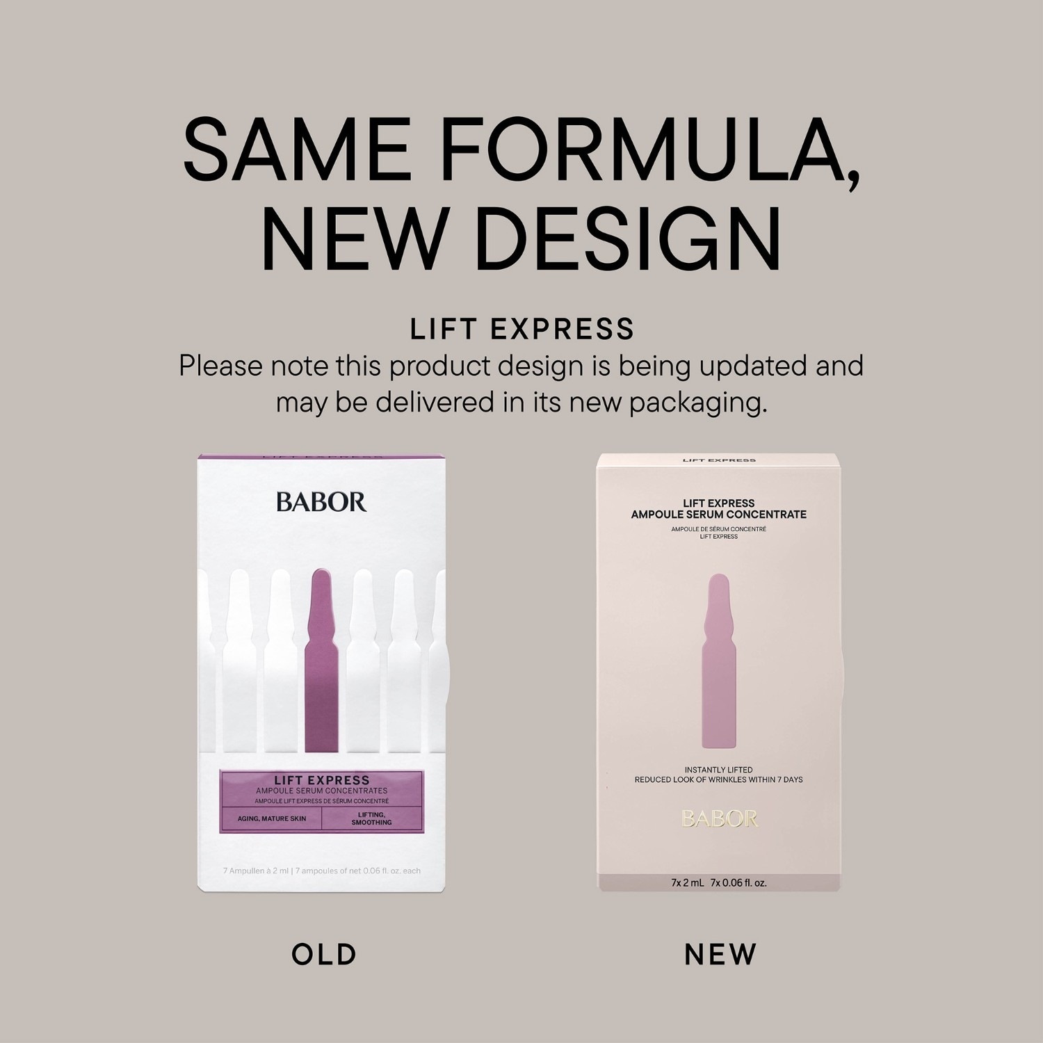 BABOR Ampula Serum Ampula Koncentrat Lift Express - 14 ml