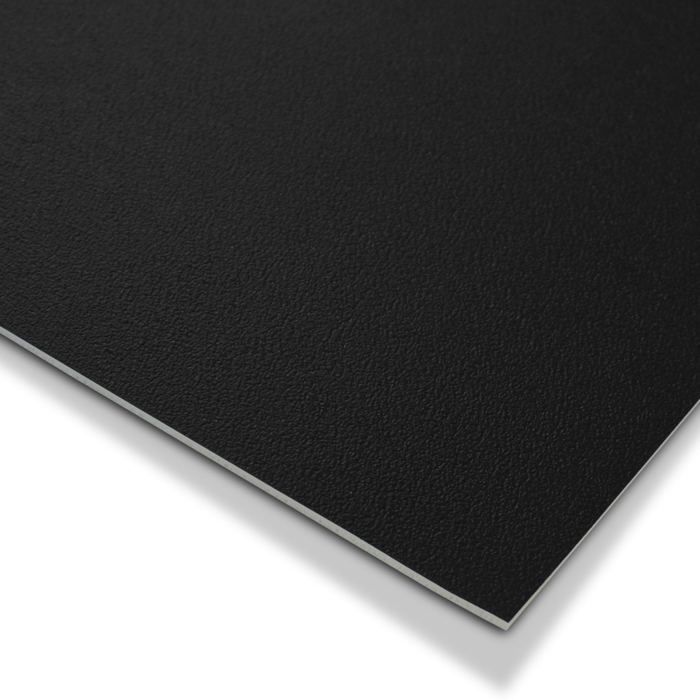 Revêtement de sol Expotop Noir Vinyle 200 x 50 cm