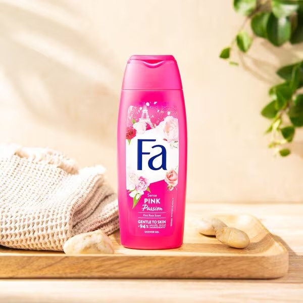 „Fa Pink Passion“ dušo želė, 250 ml