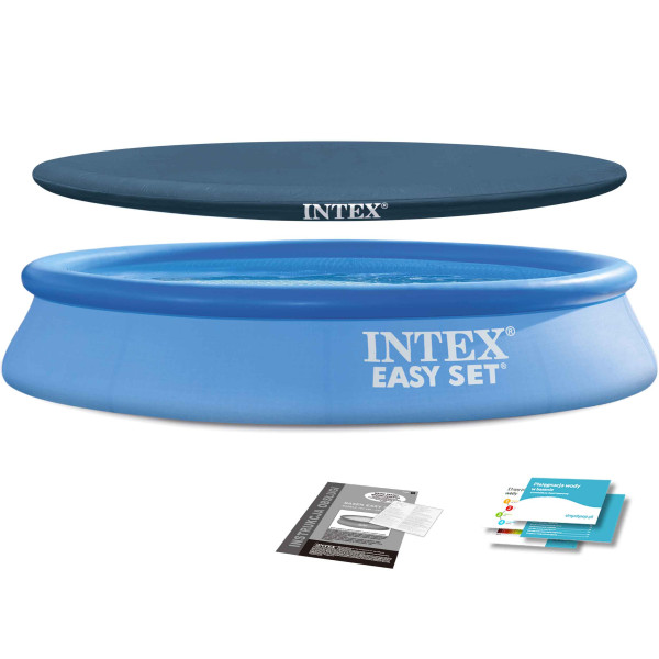 Basen ogrodowy rozporowy 305x61cm Intex zestaw 6w1