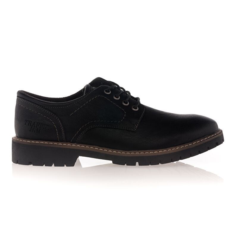 Zwarte nette herenschoenen