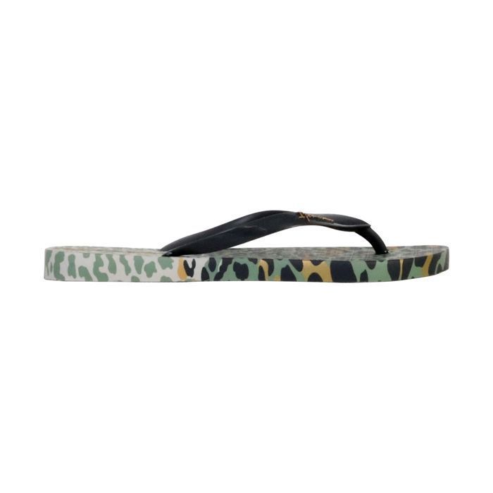 Ipanema VI slip-on slippers met dierenprint - Grijs/Groen