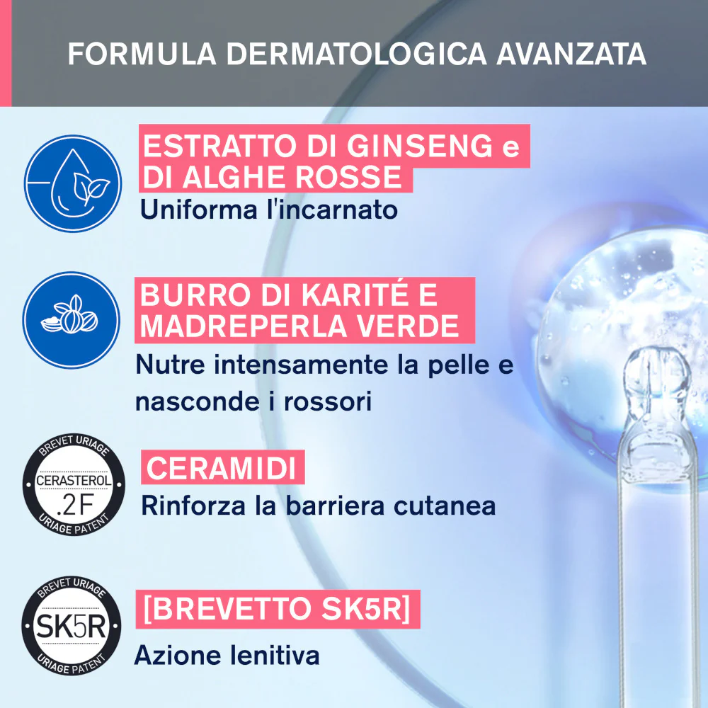 ROSÉLIANE Crema Ricca Anti-Rossori - Crema viso giorno lenitiva