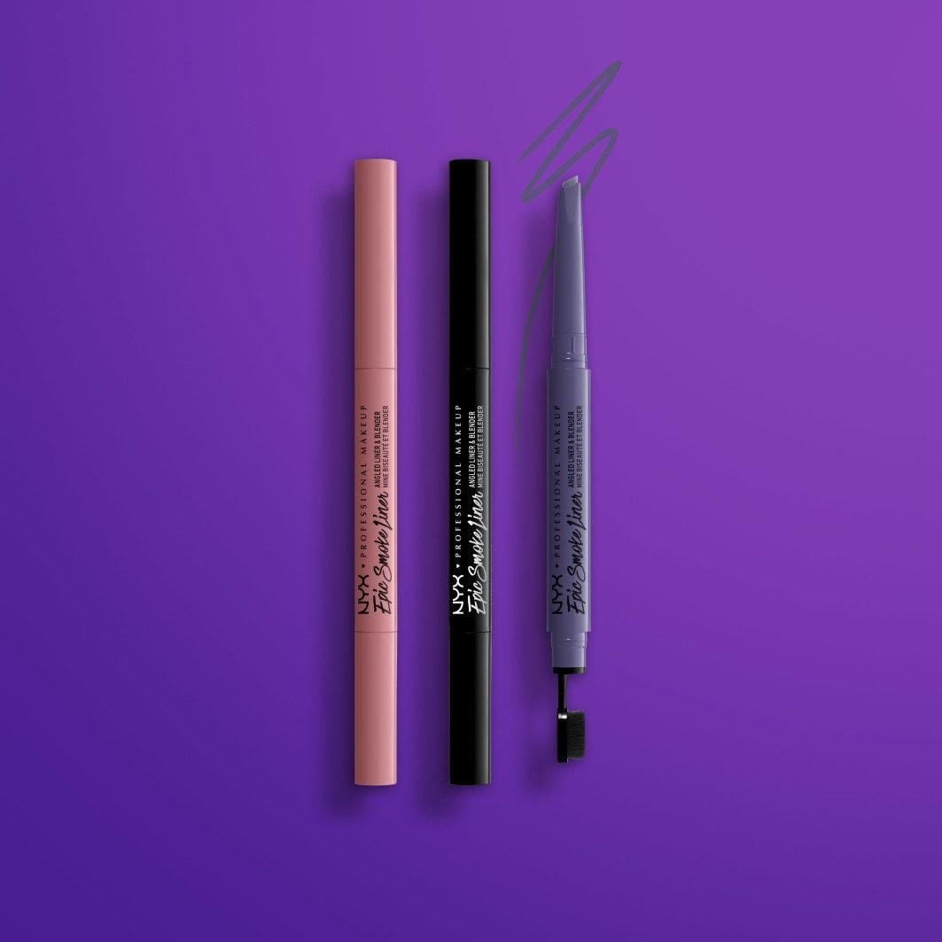 NYX Professional Makeup ajlajner Epic Smoke, ukošeni ajlajner i blender – 0,2 g