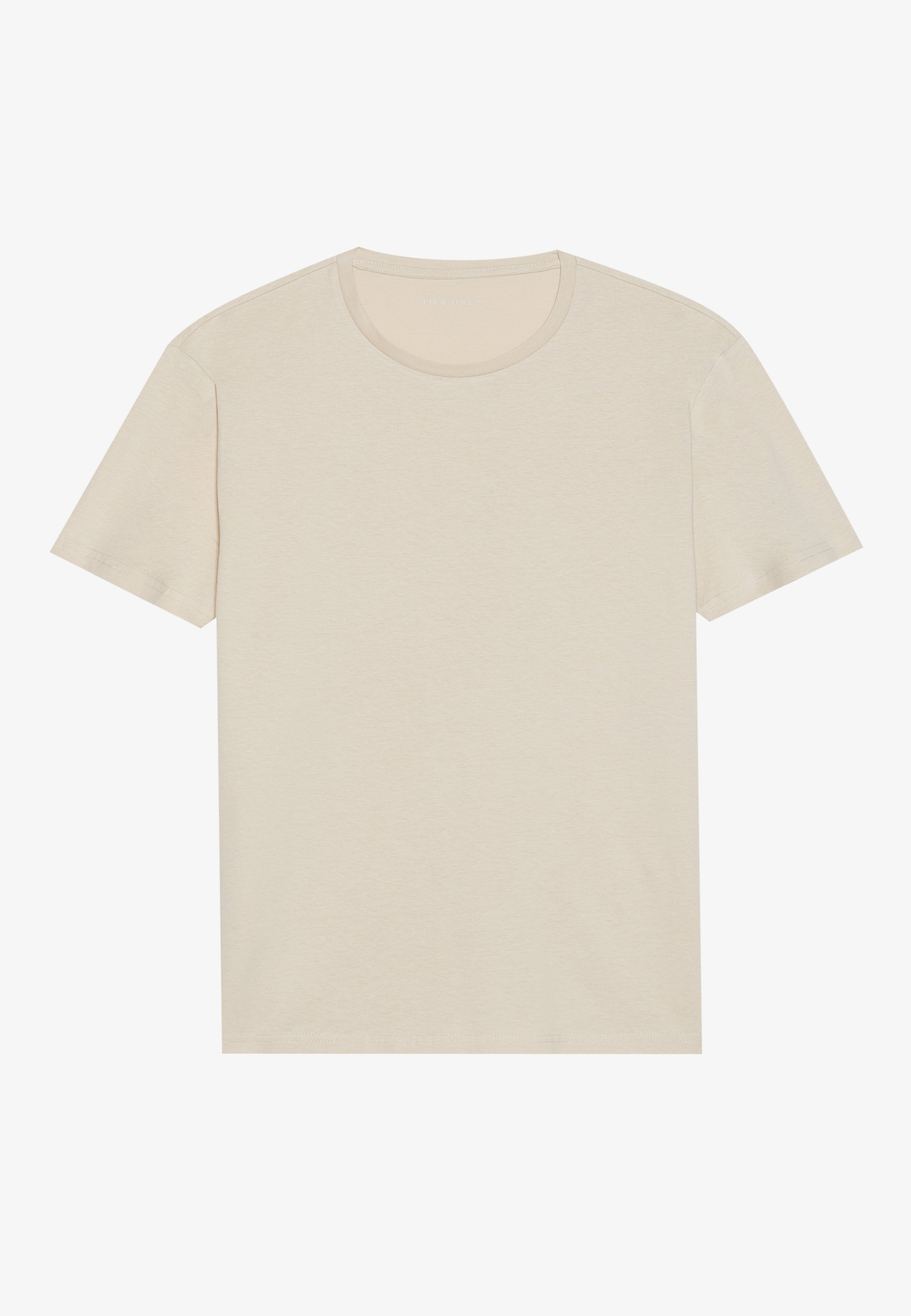 Pier One 7-pack - Basic T-shirt - zwart/donkerblauw/donkergroen