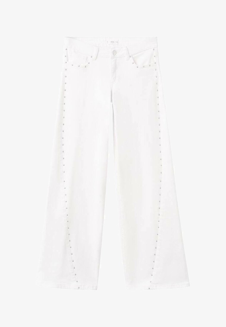 Mango Kids TEEN - Uitlopende jeans - gebroken wit