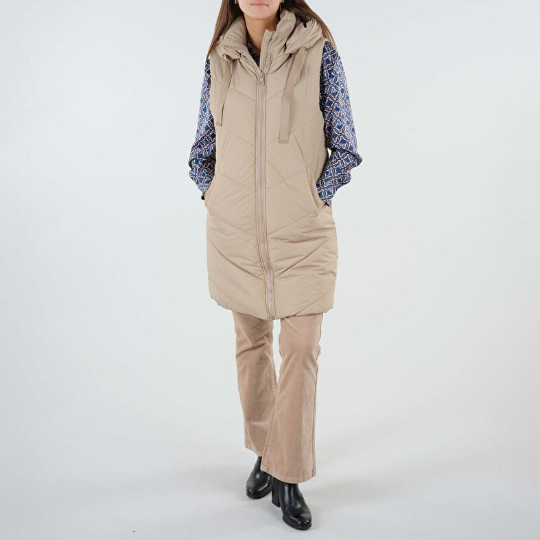  Manteau Femme béžová