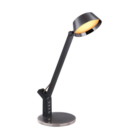 LED-skrivebordslampe 58422BDS med trådløs lading
