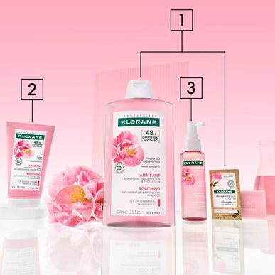 Klorane Peony 48h Beroligende Anti-Irritasjonssjampo