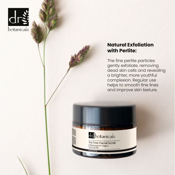 Dr. Botanicals Pleťový peeling s eukalyptom a čajovníkom 50 ml