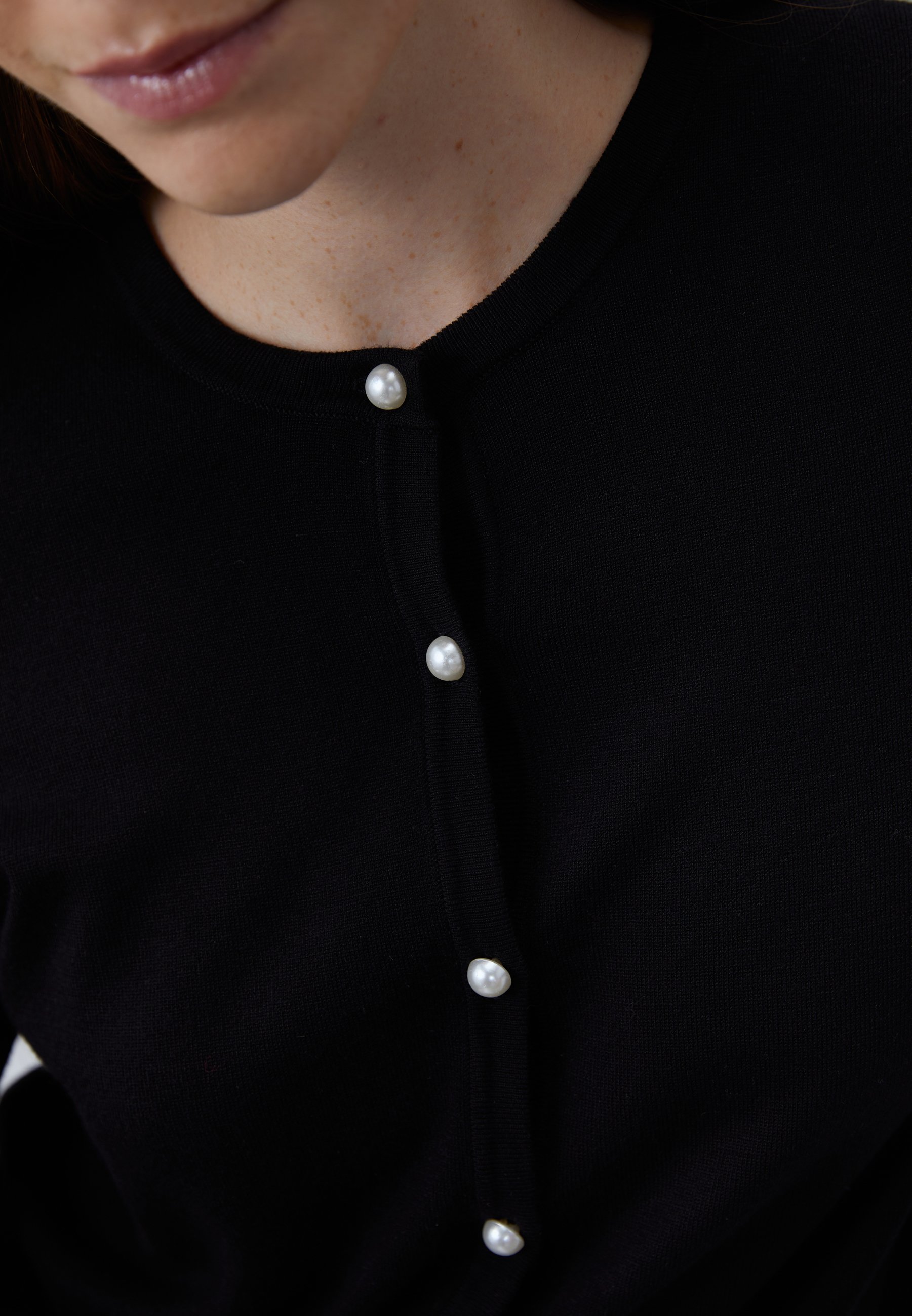 Anna Field Cardigan - schwarz