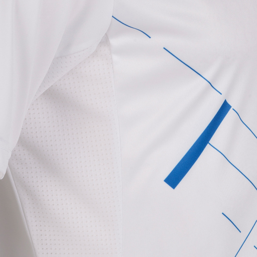 Camiseta Manga Corta Joma Tiger Iii Blanco Royal