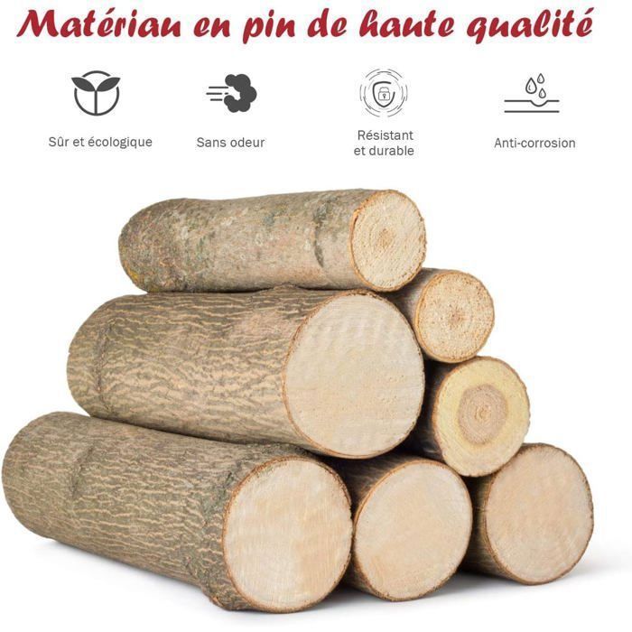 3 en 1 Chevalet pour Enfants en Bois de Pin, Tableau Magnétique en Double Face, 3 Hauteurs Disponibles
