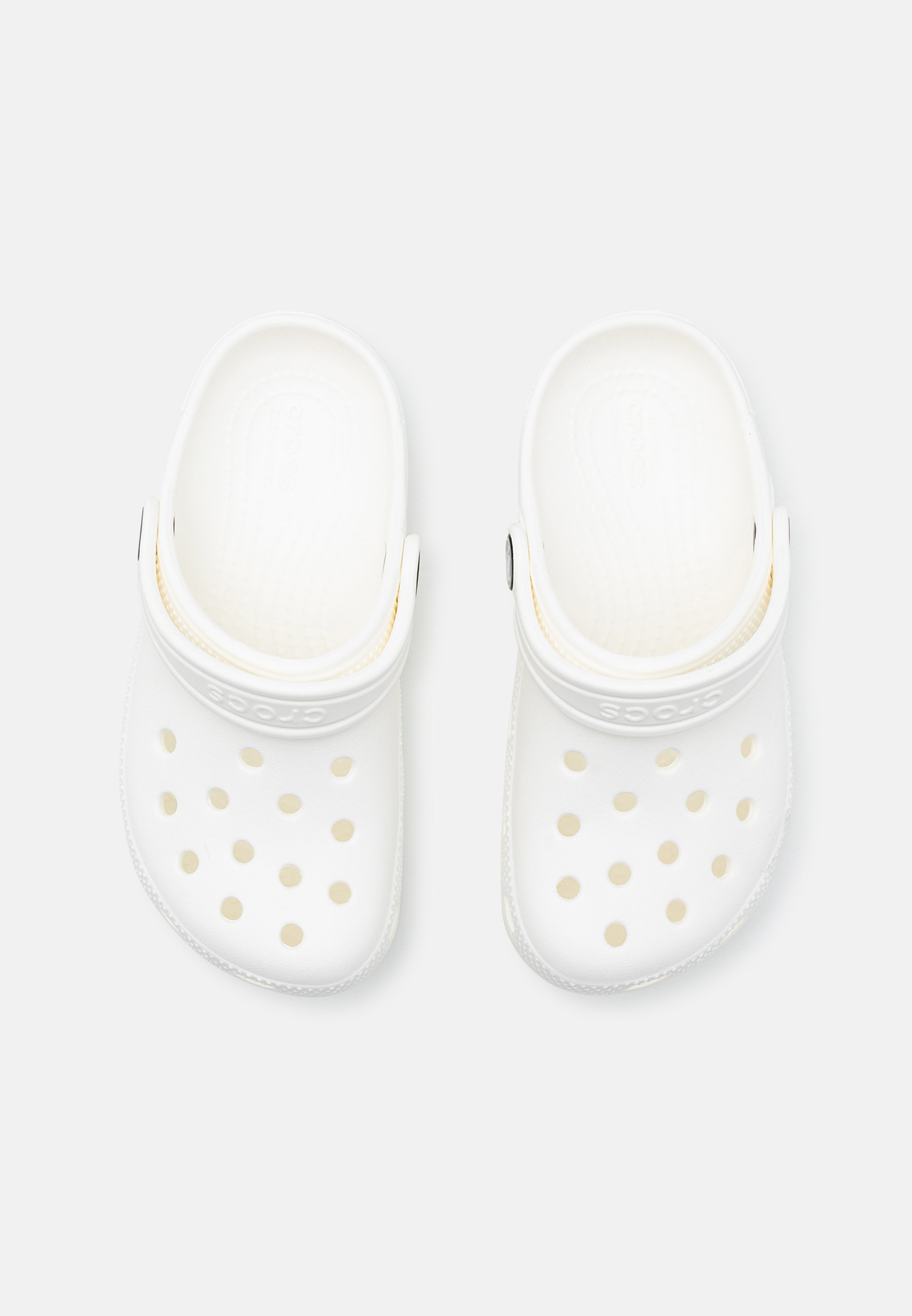 Crocs CLASSIC UNISEX - Zjeżdżalnie basenowe - białe