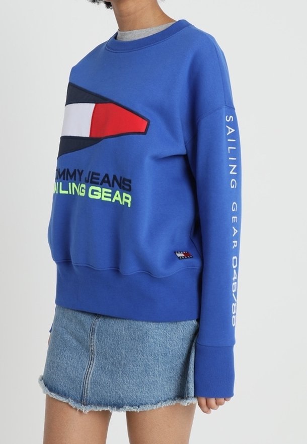 Tommy Jeans - Collegepaita - sininen