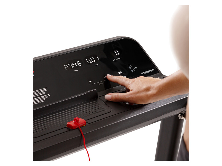 Christopeit loopband »CS 4000« met gebarenbediening en Kinomap-app
