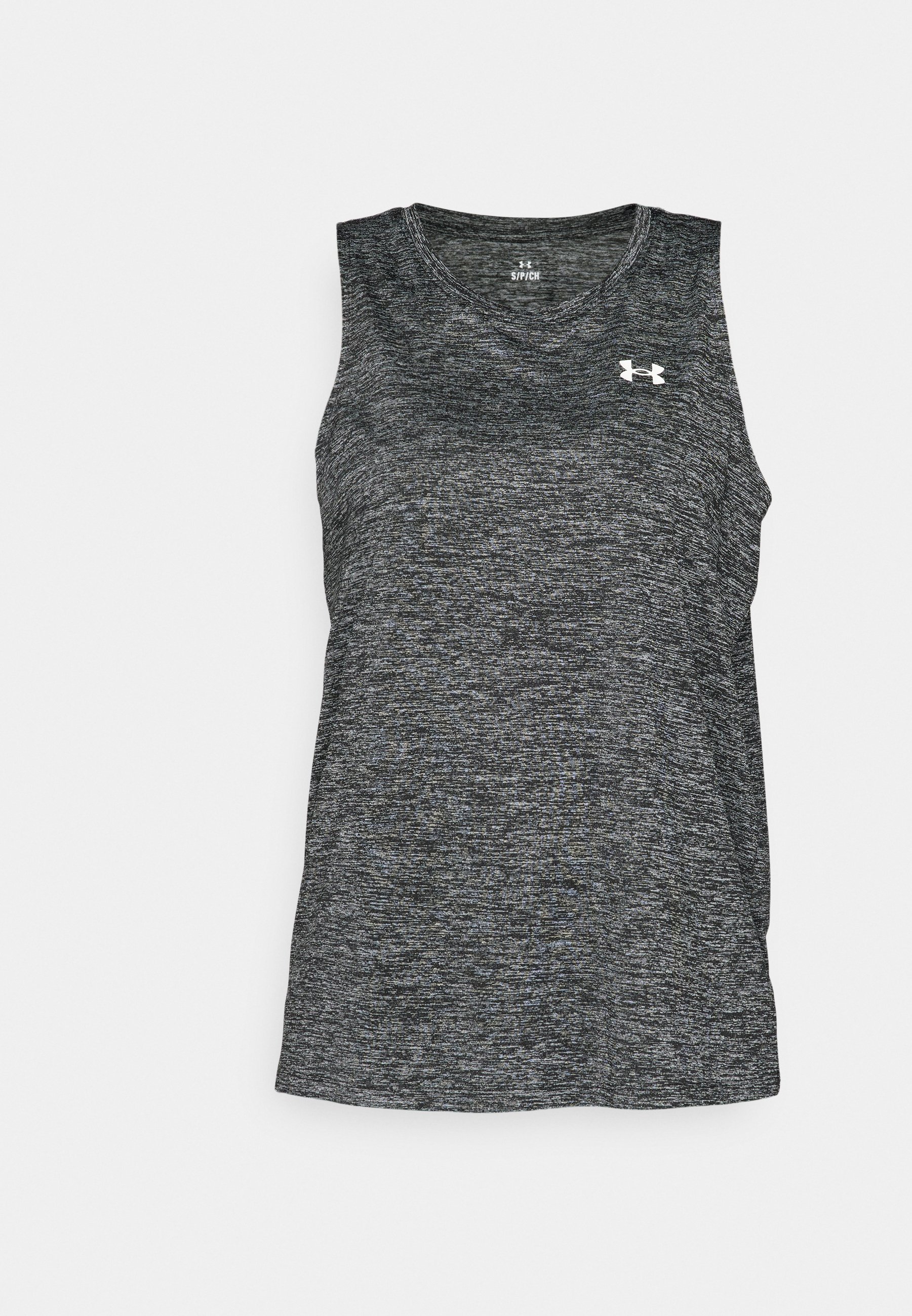 Under Armour TANK TWIST - Top - zwart/wit
