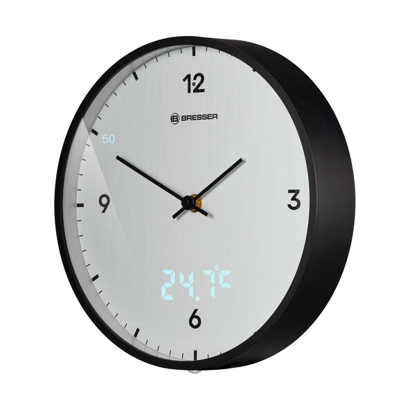 MyTime LEDsec väggklocka, vit