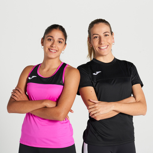 Joma Montreal Tanktop, Neonpink, Schwarz